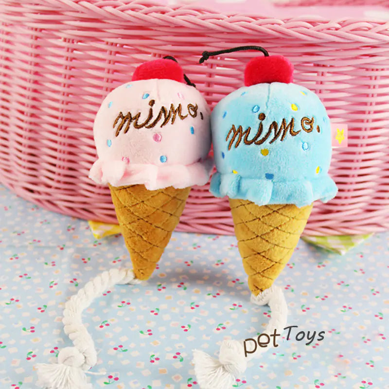 Pet+ presents Ice Cream | Pet Chew Toy | Interactive Pet Toy