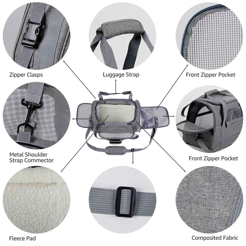 Pet+ presents Travel Carry Bag | Pet Accessories | Pet Supplies | Pet Travel