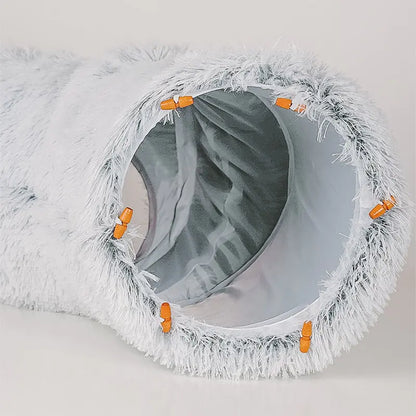 Pet+ presents 2 In 1 Cat Tunnel | Cat Bed | Multi Purpose | For Cats and Small Dogs and Pups