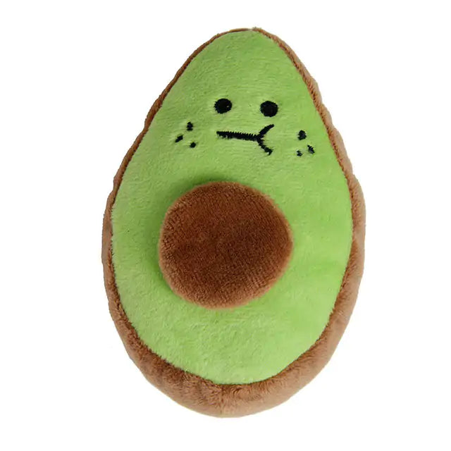 Pet+ presents Squeaky Fruits | Interactive Pet Toys | Watermelon | Kiwi | Avocado | Mango | Ice-cream | Bread