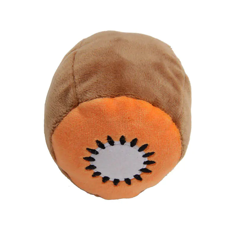 Pet+ presents Squeaky Fruits | Interactive Pet Toys | Watermelon | Kiwi | Avocado | Mango | Ice-cream | Bread