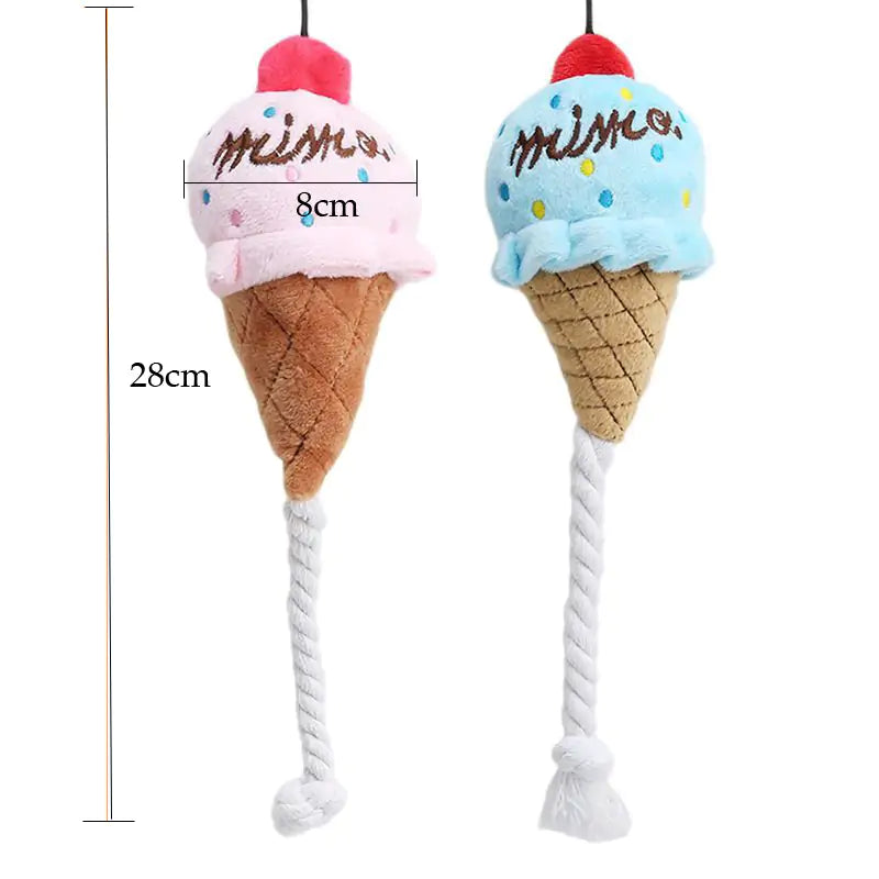 Pet+ presents Ice Cream | Pet Chew Toy | Interactive Pet Toy