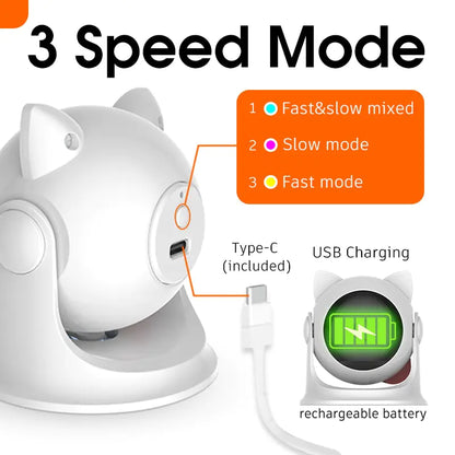 Pet+ presents Smart Cat Laser | Electric Pet Toys | Interactive Cat Toy