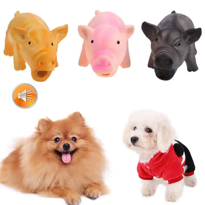 Pet+ presents Sound Bite Chew Toy | Chicken | Duck | Pig | Rabbit | Ball | Bone