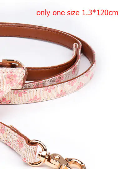 Pet+ presents Bowknot Leather Collars | Pet Collars | Pet Accessories