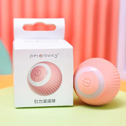 Pet+ presents Smart Rolling Ball | Cat and Dog Toys | Auto Rolling Ball | Self Moving Ball | Pet Accessories