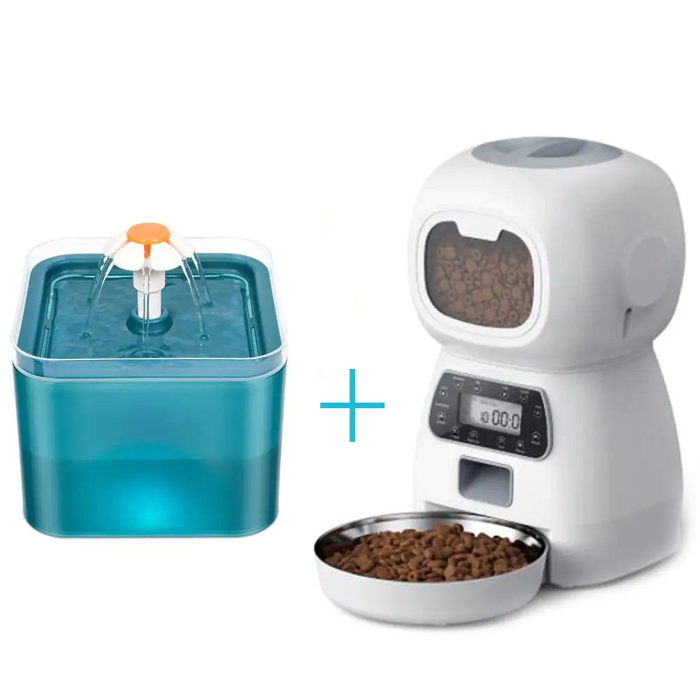 Pet+ presents 3.5L Auto Dog Cat Feeder | For All Pets