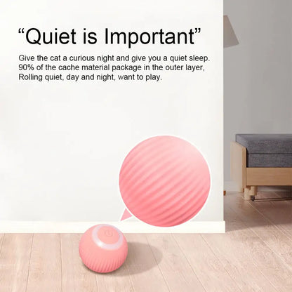 Pet+ presents Smart Rolling Ball 2.0 | Cat and Dog Toys | Auto Rolling Ball | Self Moving Ball | Pet Accessories
