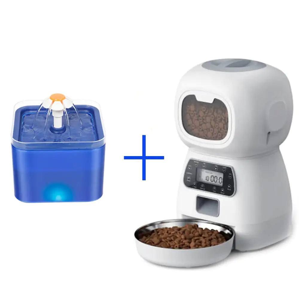 Pet+ presents 3.5L Auto Dog Cat Feeder | For All Pets