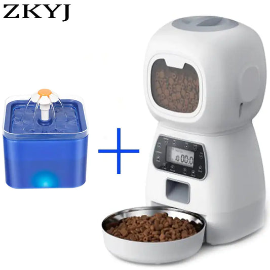 Pet+ presents 3.5L Auto Dog Cat Feeder | For All Pets