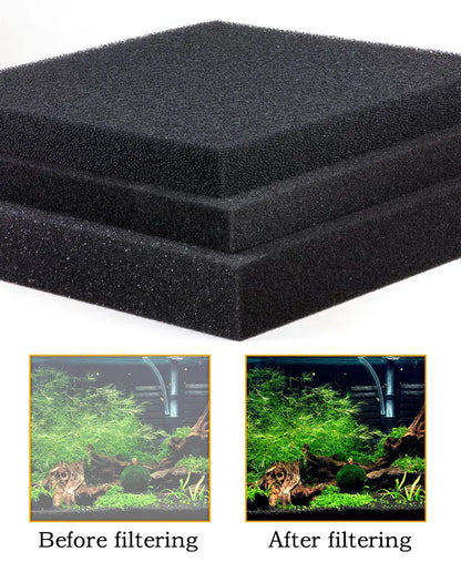 Pet+ presents Aquarium Biochemical Cotton Filter | Aquarium accessories | Filters