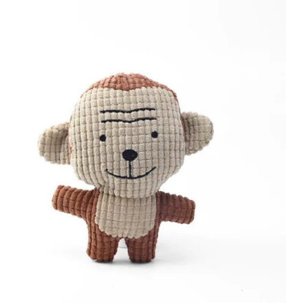 Pet+ presents Squeaky Animals | Interactive Pet Toys | Lion | Cow | Koala | Monkey | Pig | Rabbit | Elephant