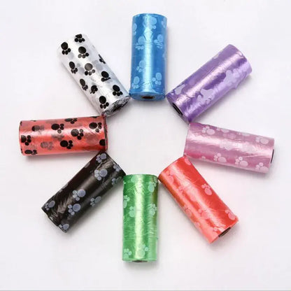 Pet+ presents Multicolor Poop Bags 10Pcs | For Dogs and Cats