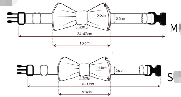 Pet+ presents Bow Tie Collars | Dog Collars