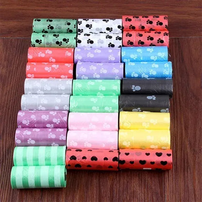 Pet+ presents Multicolor Poop Bags 10Pcs | For Dogs and Cats