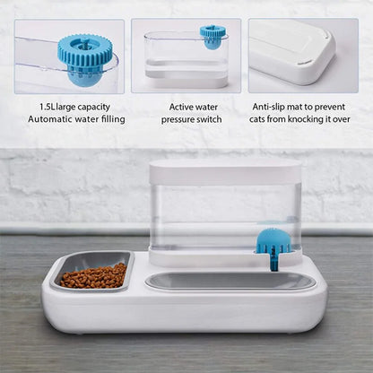 Pet+ presents Premium 4 Style Pet Feeder Bowls | For All Pets