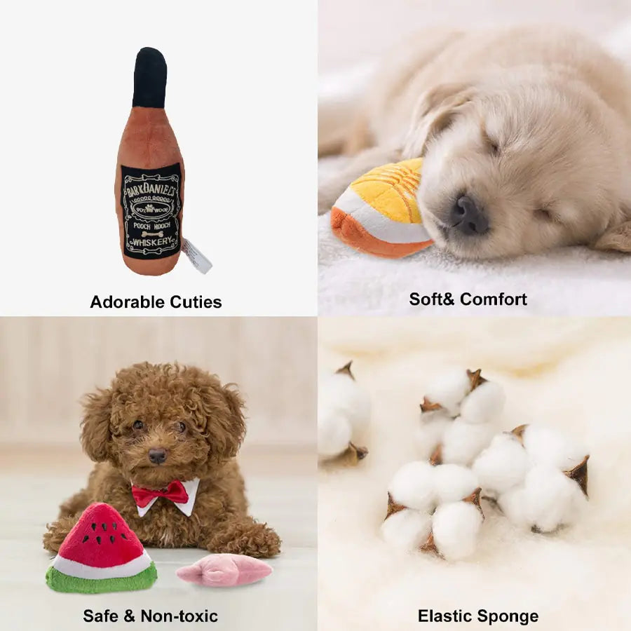 Pet+ presents Pet Beverage | Dog and Cat Toy | Whiskey | Beer | Champagne | Latte | Perfume