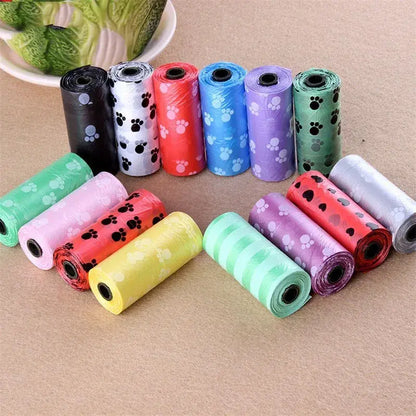 Pet+ presents Multicolor Poop Bags 10Pcs | For Dogs and Cats