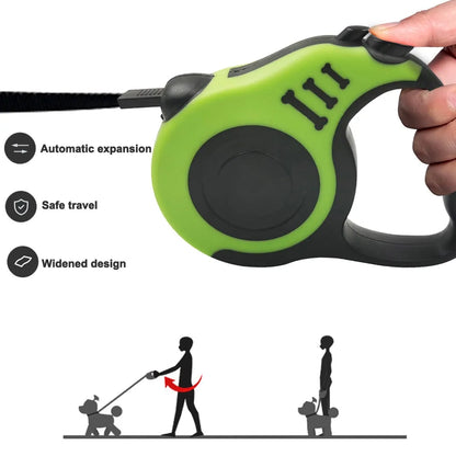 Pet+ presents Retractable Dog Leash | 3 Meter | 5 Meter