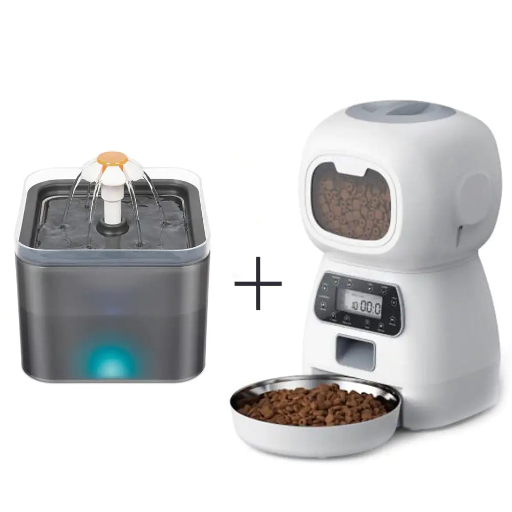 Pet+ presents 3.5L Auto Dog Cat Feeder | For All Pets