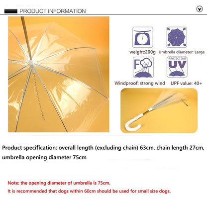 Pet+ presents Pet Umbrella | Pet Accessories | Pet Fashion