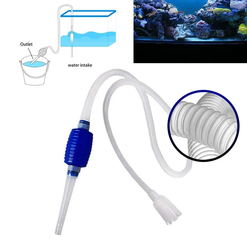 Pet+ presents Aquarium Vacuum Cleaner | Aquarium Accessories | Aquarium Cleaning Supplies