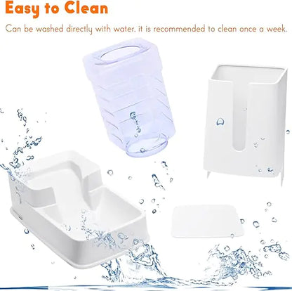 Pet+ presents Gravity Feeder and Water Dispenser | Automatic Feeder | For Cats & Small Dogs/Puppies